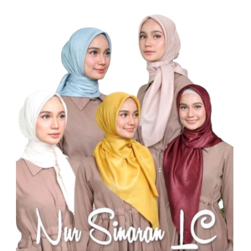 Segiempat Sinar Glamour hijab pesta segiempat glamour