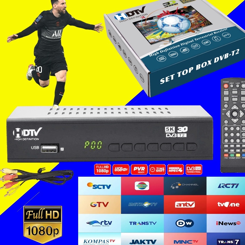 Ff Set Top Box Tv Digital Receiver TV Digital DVB T2 STB TV DIGITAL HDTV