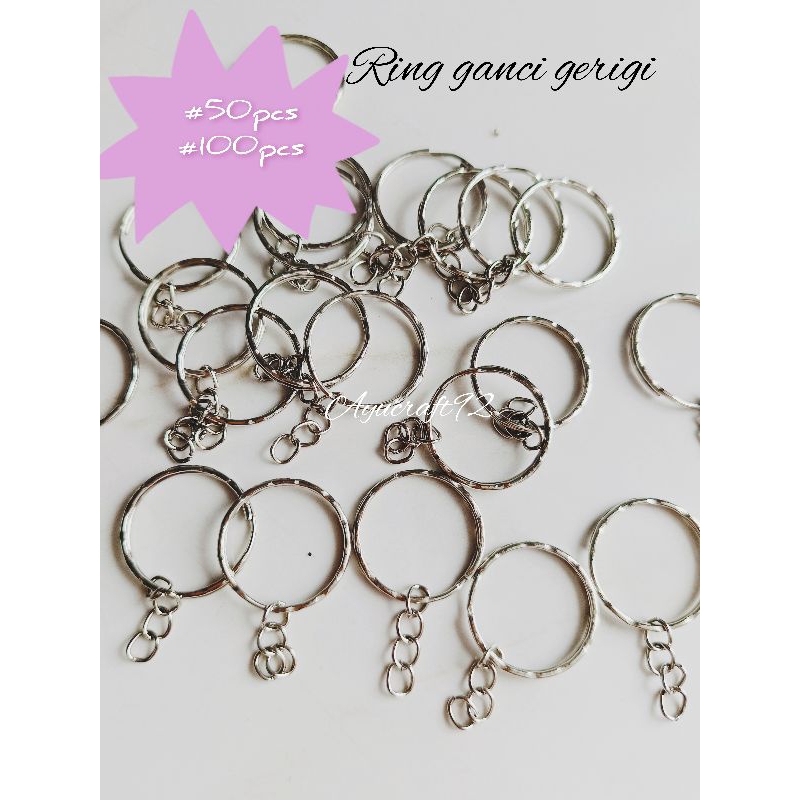 Ring Gantungan Kunci dll grosir(Free Ring sanbung)