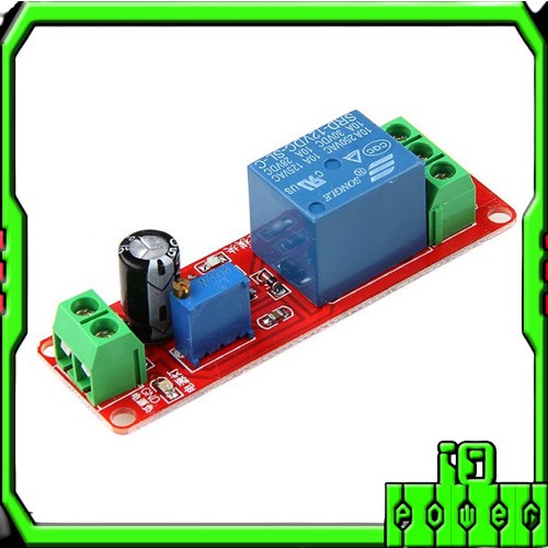 NE555 Timer Switch relay DC 12V 10A 0-10 Detik