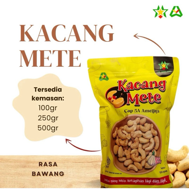 

Kacang Mete Rasa Bawang