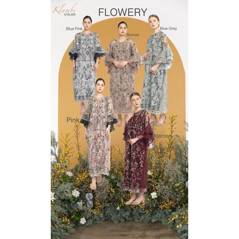 Flowery- Klambi Atelier