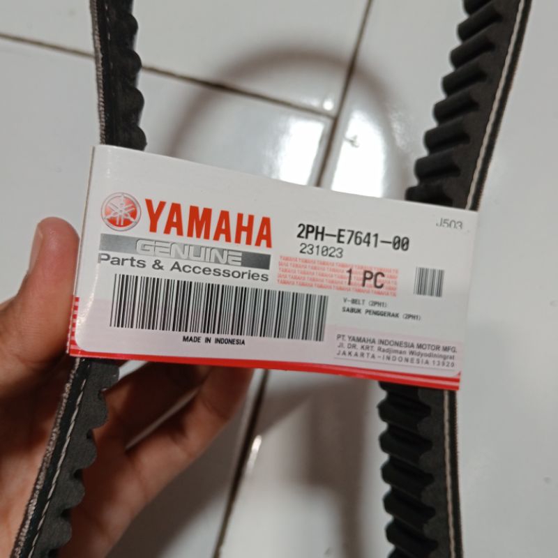 VANBEL V-BELT VANBELT PANBEL MIO M3 YGP ORIGINAL ASLI ONLY YAMAHA