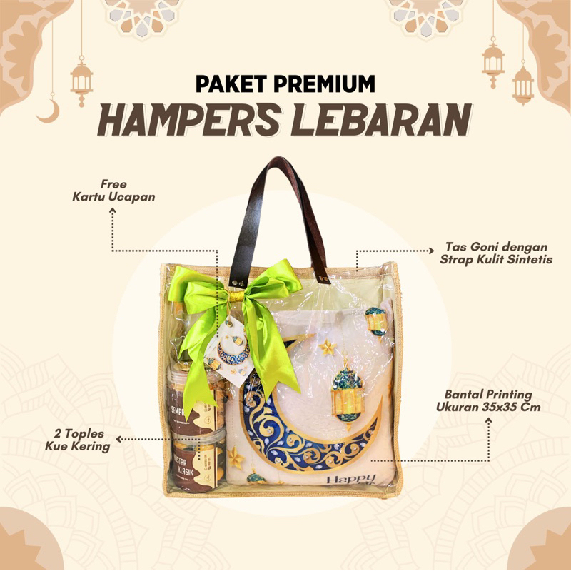 

Moker - Hampers bantal Paket Hampers Lebaran hampers mewah