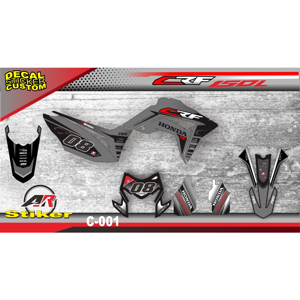 COD-DECAL-CRF-150L-FULL-BODY-DECAL-SUPERMOTO-MOTO-CROSS-DECAL-CRF-SIMPEL-KEREN-DECAL-CRF-MERAH-PUTIH