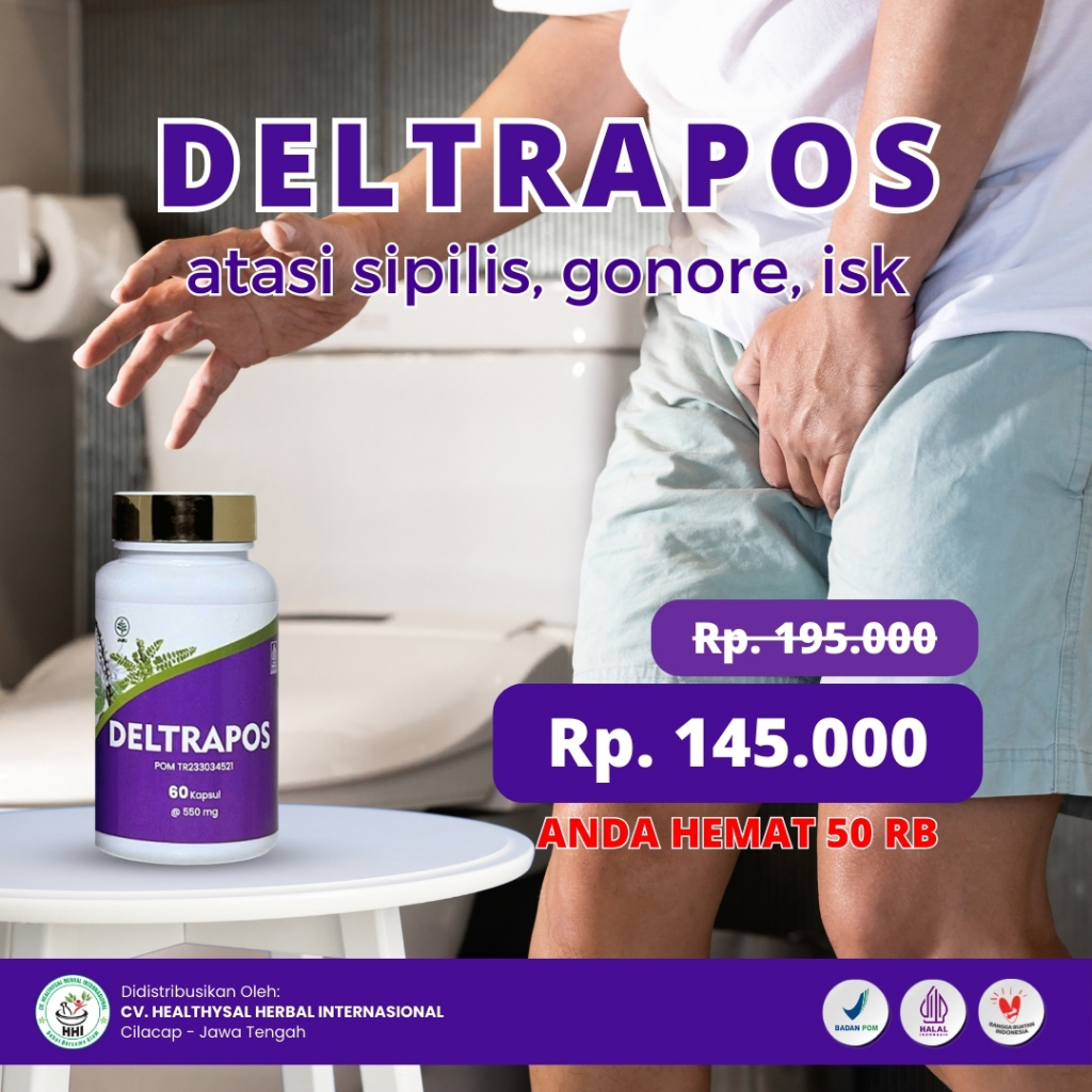 Jual Obat Sipilis Gatal Penis Dan Selangkangan Deltrapos Kapsul Herbal Asli
