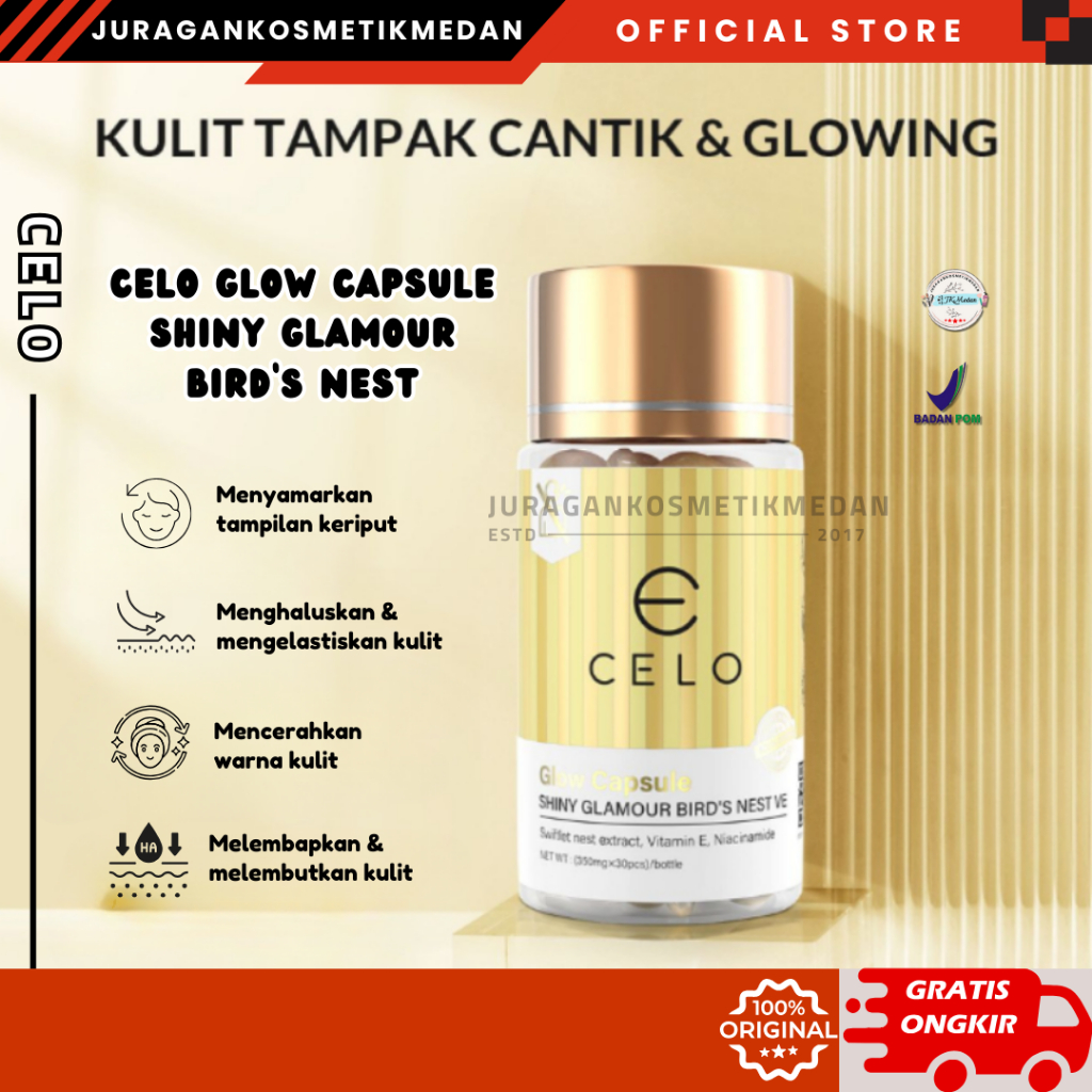 

CELO SHINY GLAMOUR BIRD NEST VE GLOW CAPSULE BIRD'S NEST CAPSULE