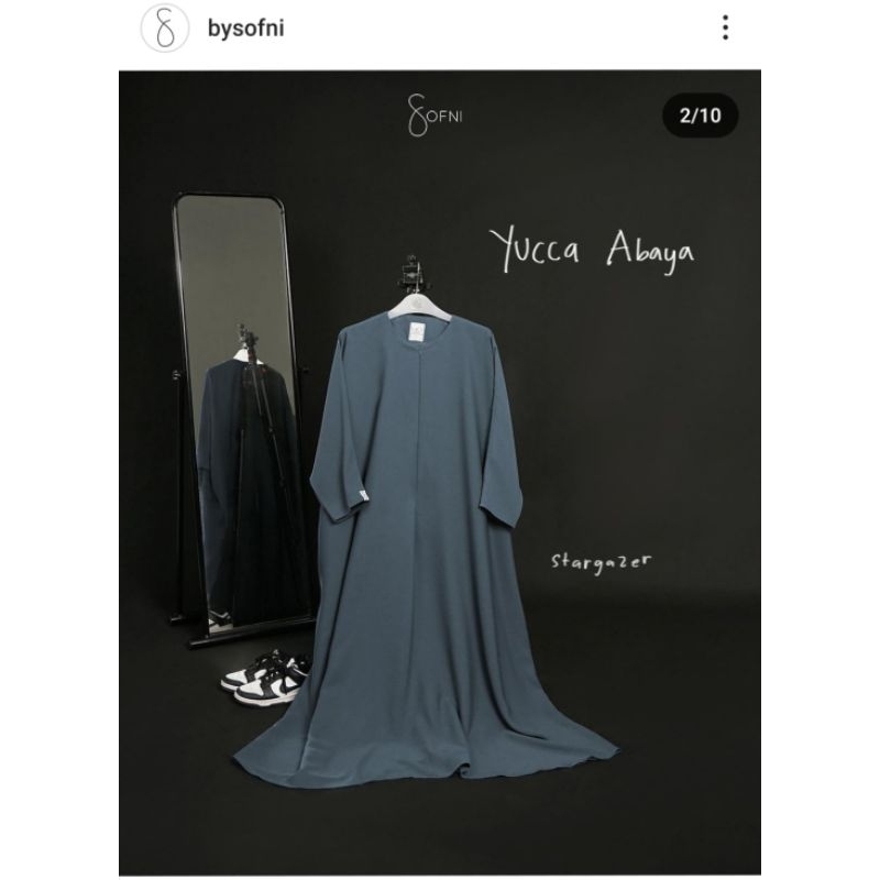 yucca abaya stargazer size S by sofni batch Feb 2024