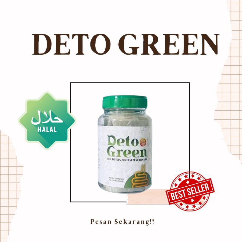 DETO GREEN membersihkan usus kotor original