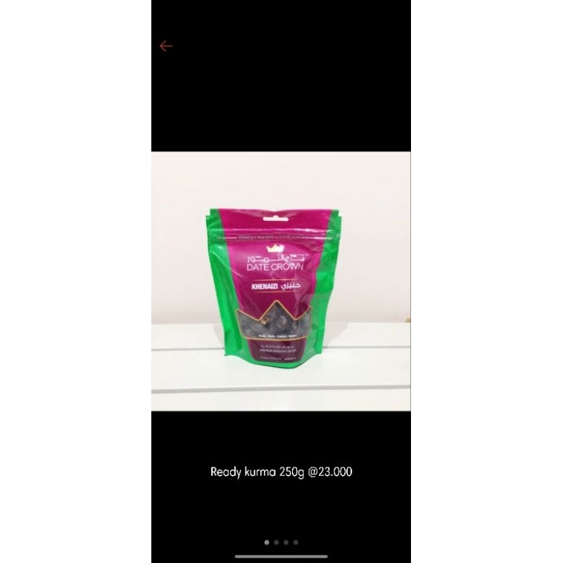 

kurma Date Crown Khenaizi 250gram