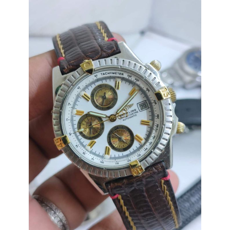 jam breitling chronometre automatic Vintage