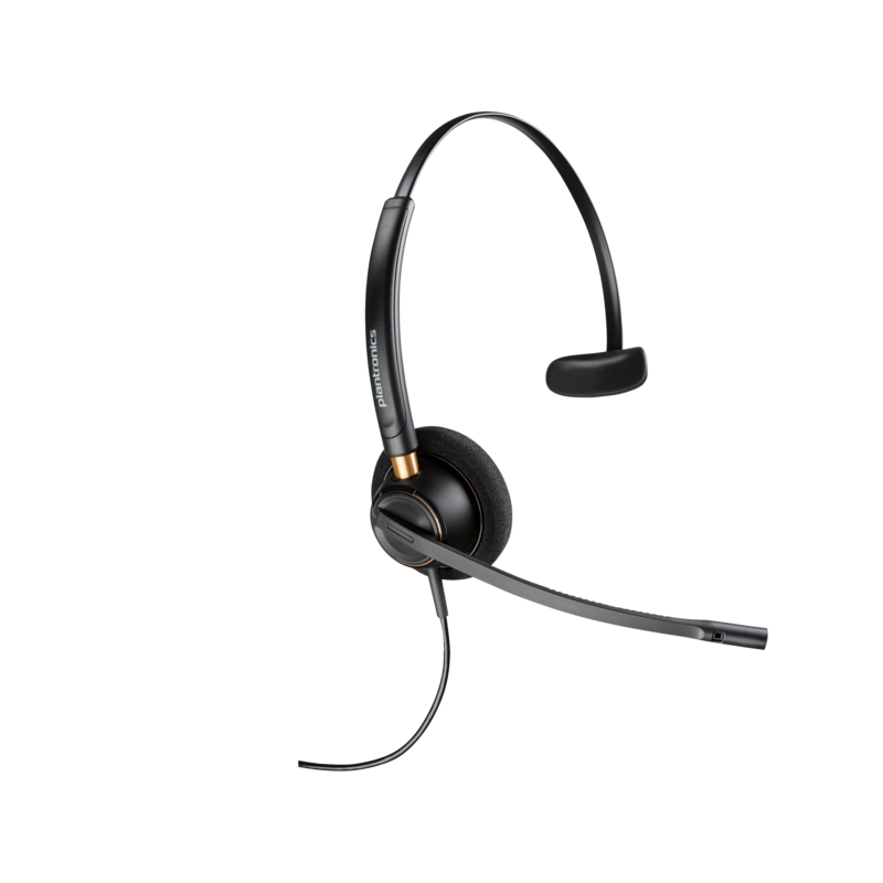 Poly EncorePro 510 Monaural Headset +Quick Disconnect