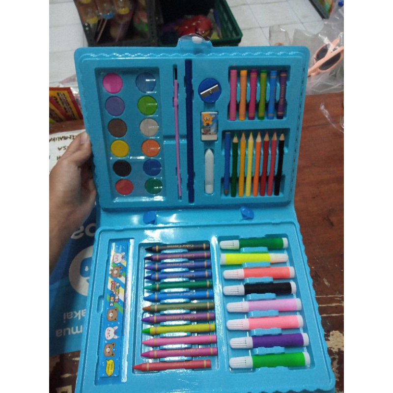 

Crayon Pensil Warna Set isi 68pcs