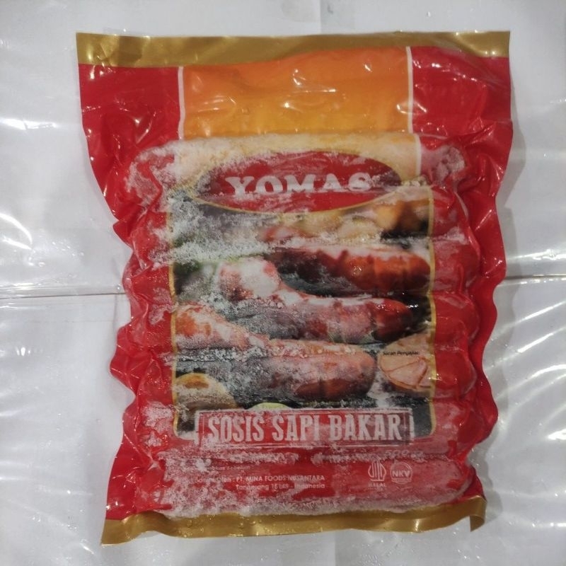 

Yomas sosis sapi bakar jumbo