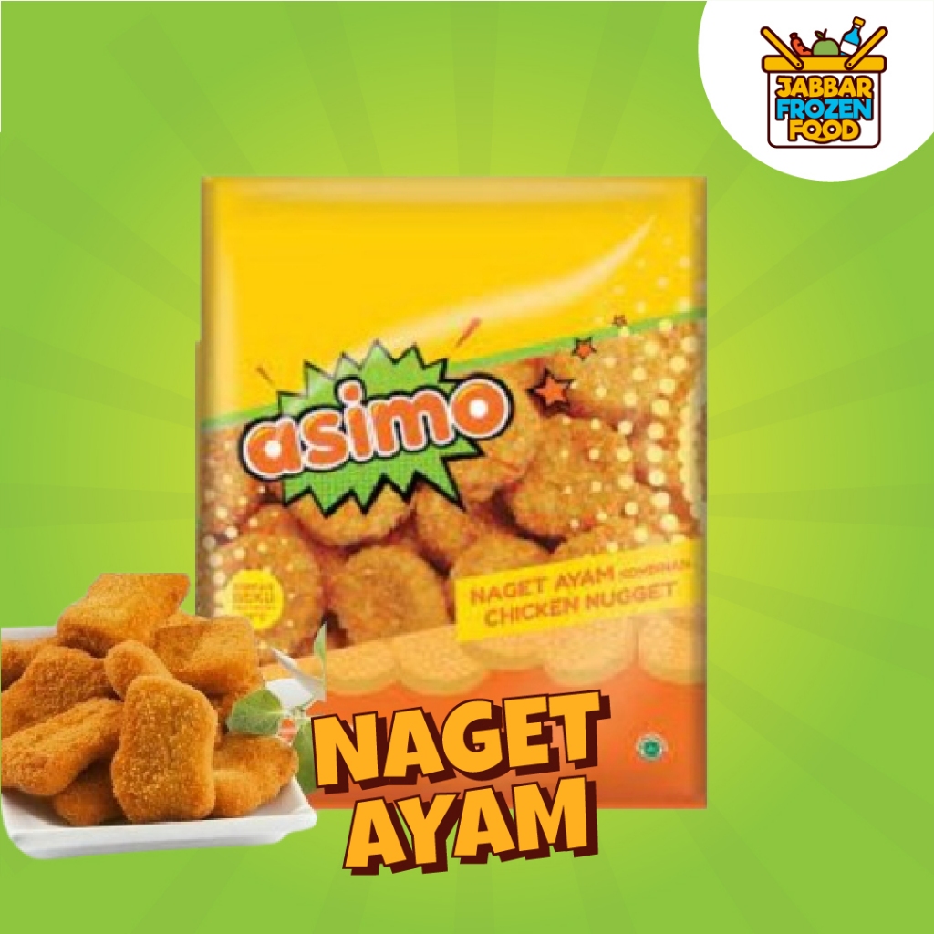 

Naget Ayam Chicken Nugget ASIMO 250gr dan 500gr