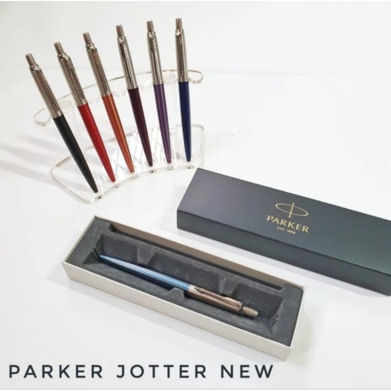 

pulpen parker original orange jotter / grafir logo pulpen parker