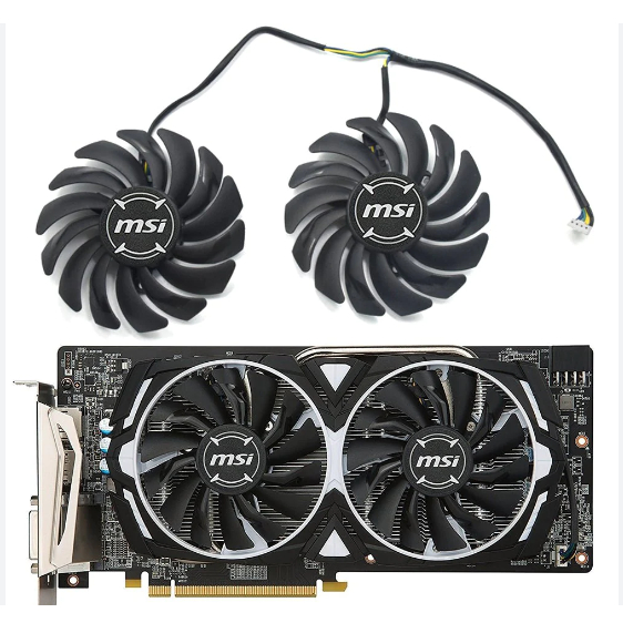 KIPAS BARU MSI ARMOR RX 470 570 480 580 590