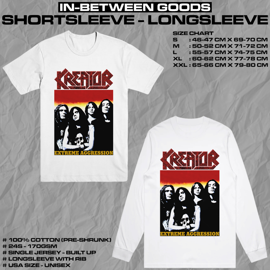 KREATOR - EXTREME AGGRESSION | T-SHIRT | LONGSLEEVE | BAND MERCH