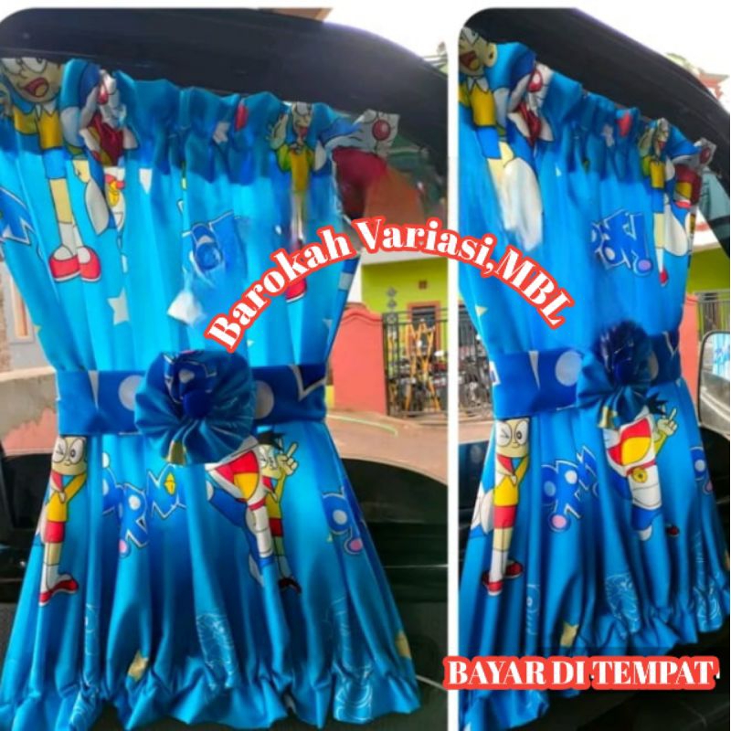 Murah Tirai Pintu Mobil Kaca Samping/Gorden Mobil Truk/Korden Mobil/Tirai Mobil/Tirai Kaca Mobil
