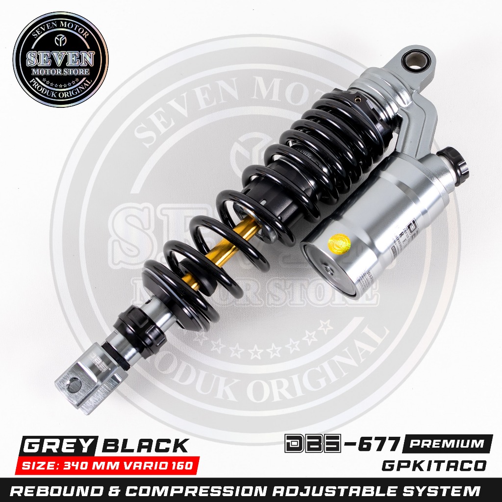 Shock Tabung DBS 677 GP KITACO 340mm VARIO 160 VARIO 150 VARIO 125 X RIDE PNP