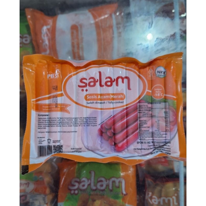 

sosis salam ayam(merah) 750g