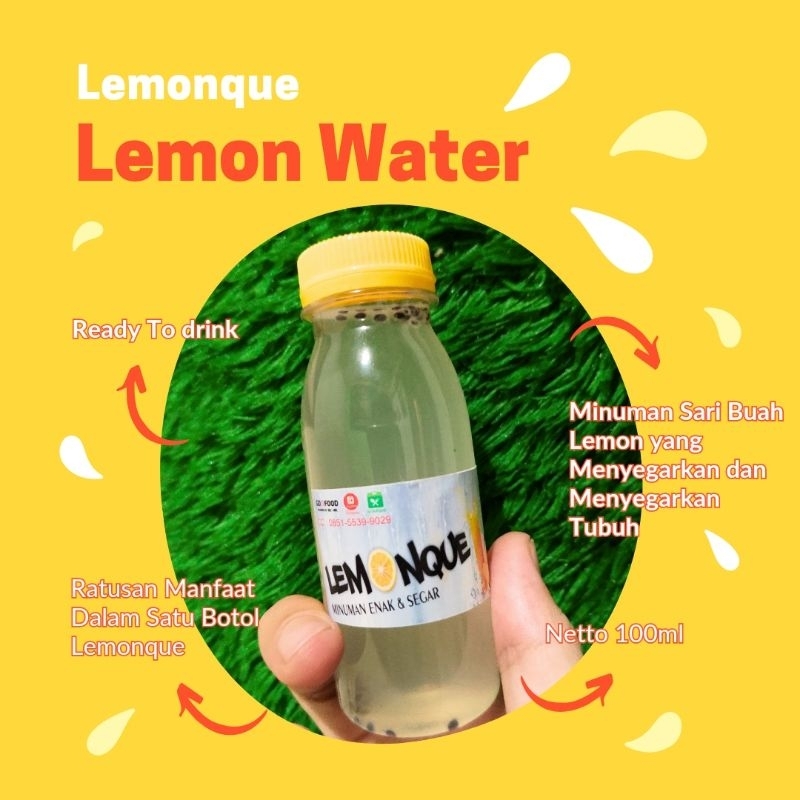 

READY TO DRINK LEMON WATER ORIGINAL (100ML)