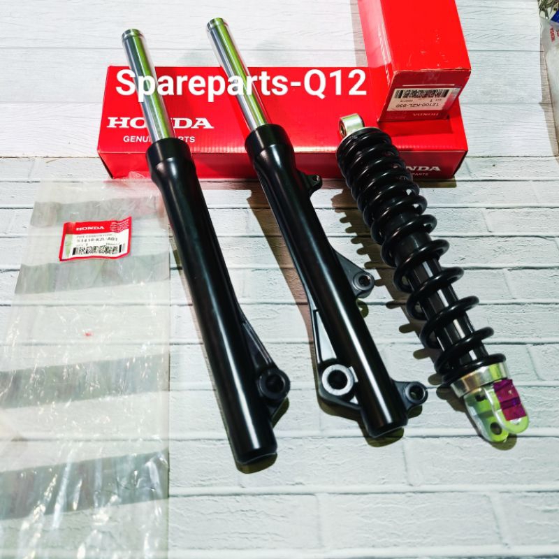 As shock tabung+Shockbreaker BEAT FI/SCOOPY FI/BEAT POP/VARIO 110 LED/SPACEY/BEAT STREET