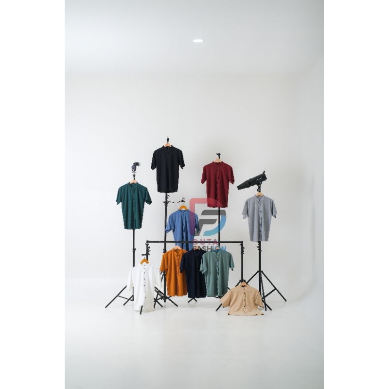 Kemeja POLO Pria Lengan Pendek Original Bahan Cotton Shanghai Pique Best Quality Menyerap Keringat