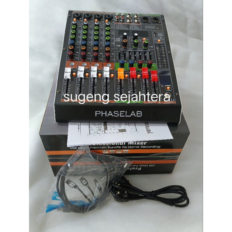 Mixer Analog Phase Lab Studio 4 channel Original