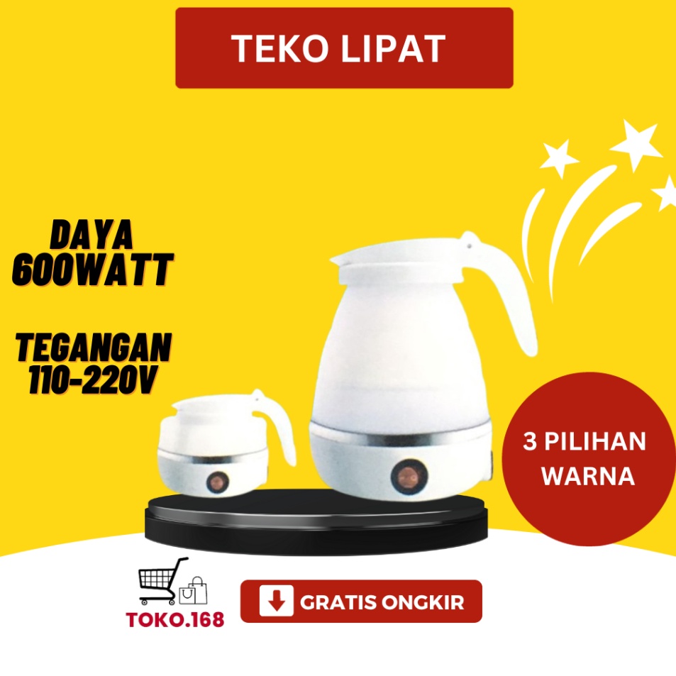 VIODA Travelling Folding Kettle  Teko Lipat  Teko Portable  Teko Listrik Lipat k Terbaru Murah Bange