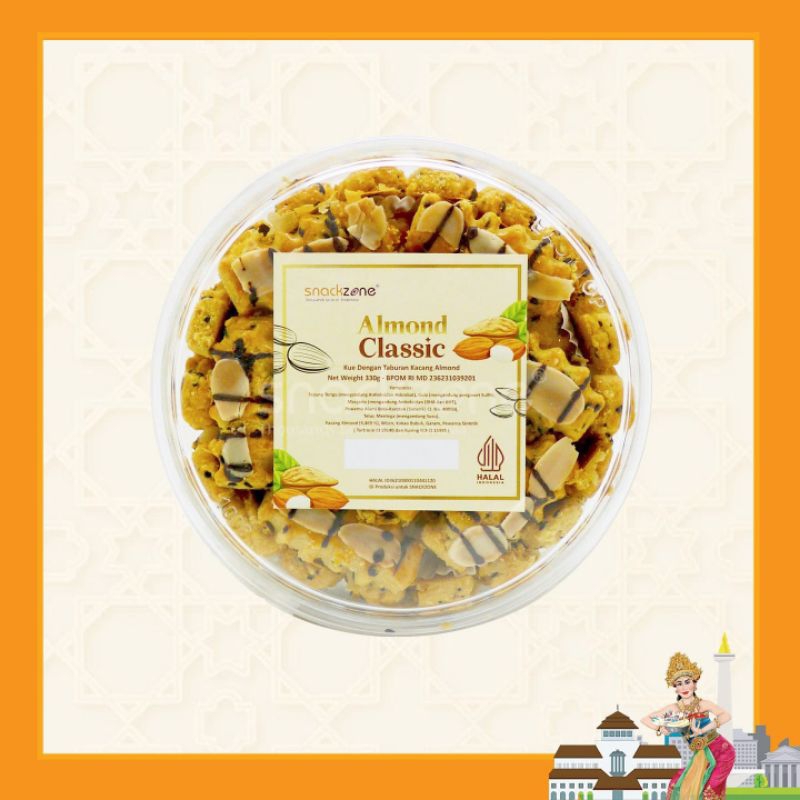 

Kue Almond Classic/Almond Cookies