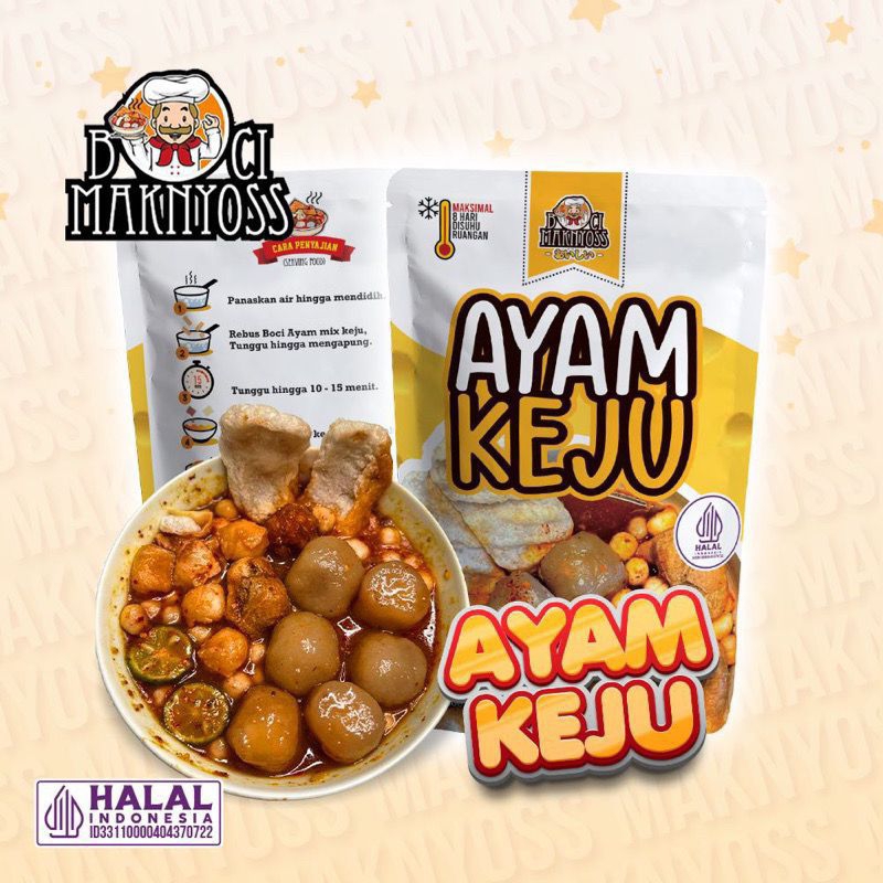 

Boci Ayam Keju/Boci Maknyoss