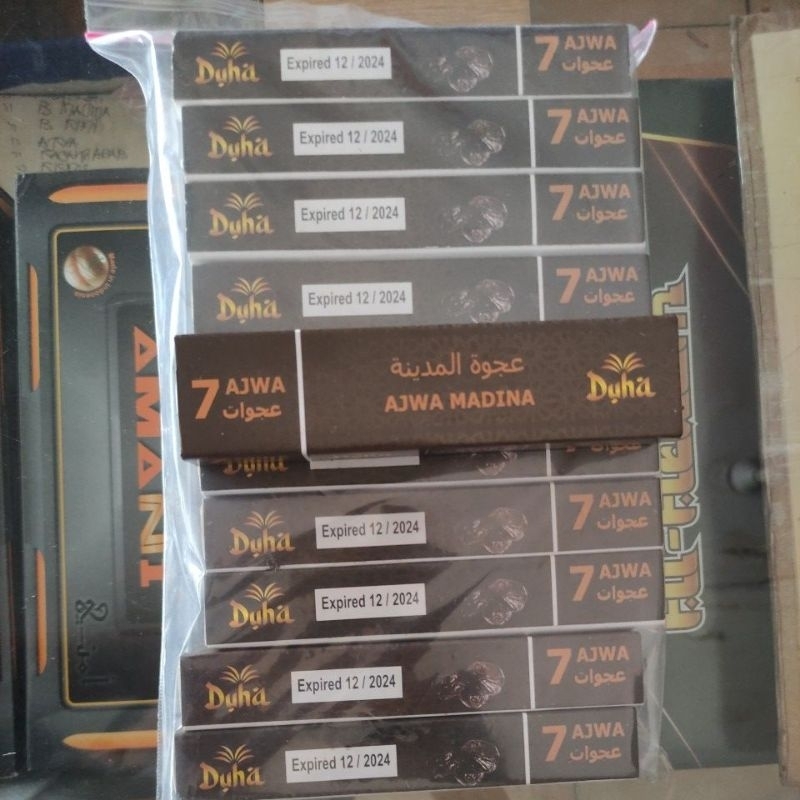 [ READY PALEMBANG ] Kurma Ajwa 7 Butir Original Asli