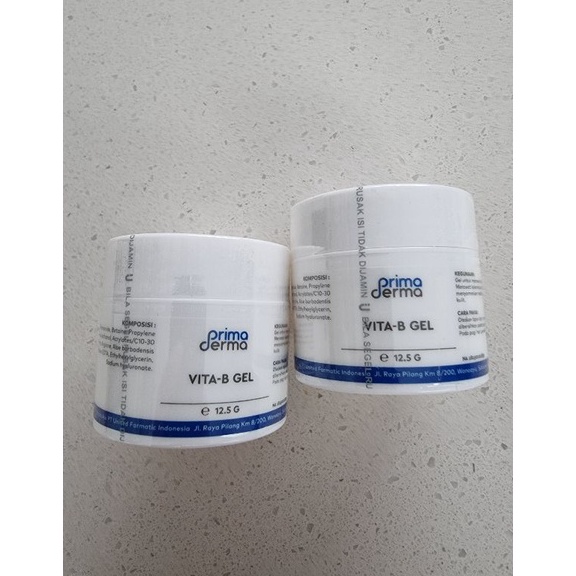 CMC816 Terlaku Primaderma Vita B gel  untuk bekas jerawat pemutih pencerah wajah  prima derma