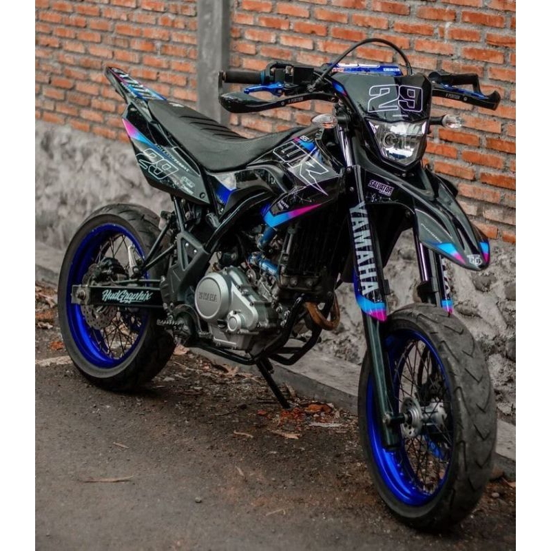 decal wr155 stiker wr155 decal wr supermoto stiker supermoto decal wr155 terbaru