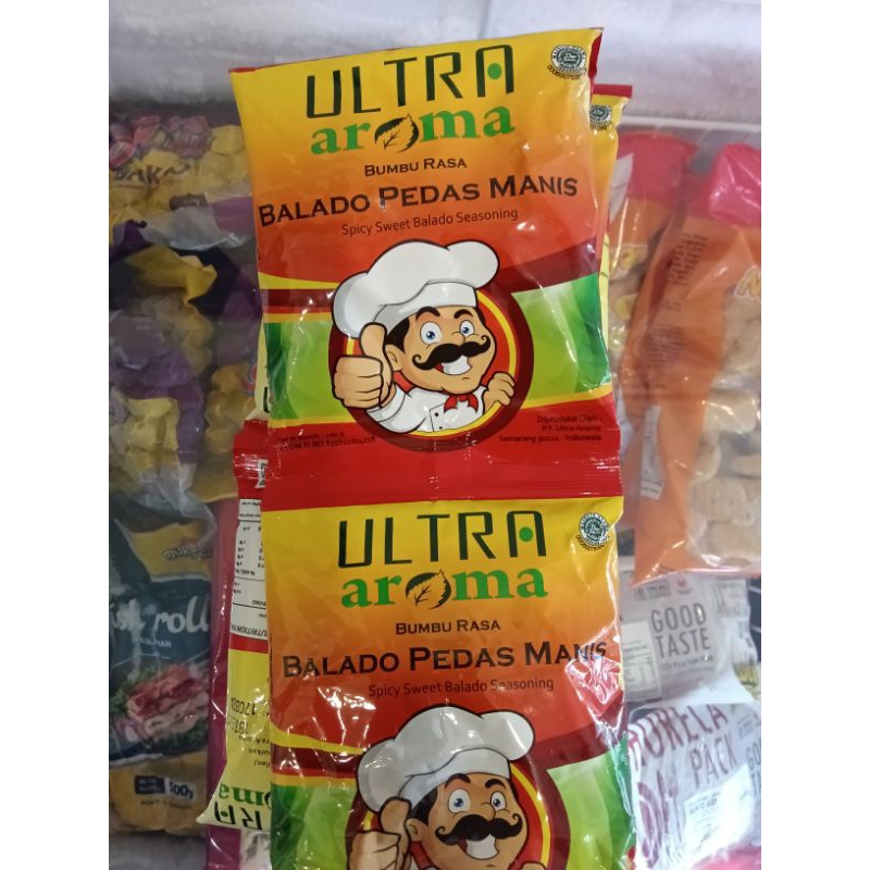 

ULTRA Bumbu kentang goreng rasa balado pedas manis 100gr