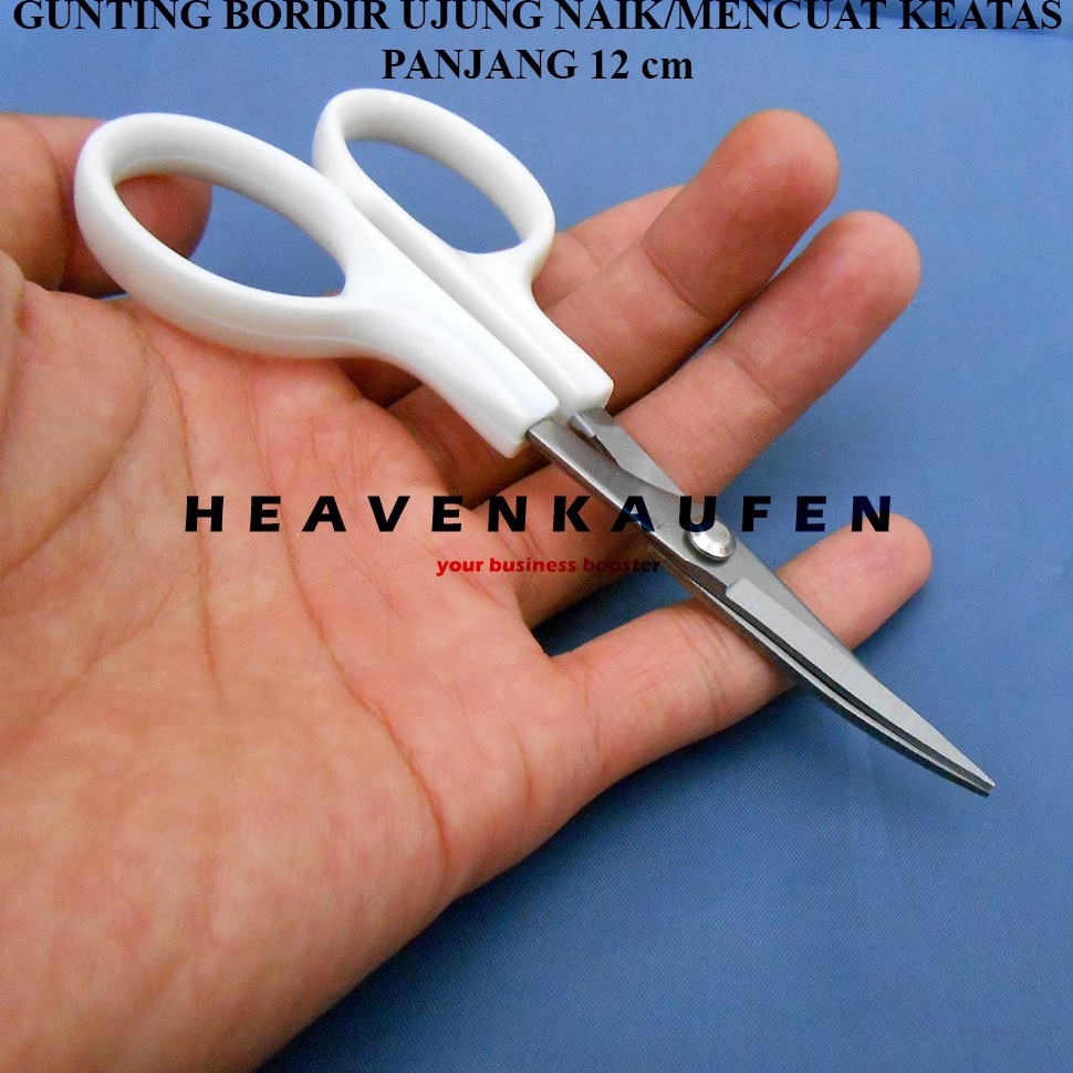 

GWK784 PROMO MURAH Gunting Benang Bordir Ujung Naik Mencuat Keatas Panjang 12 cm Merk Daji