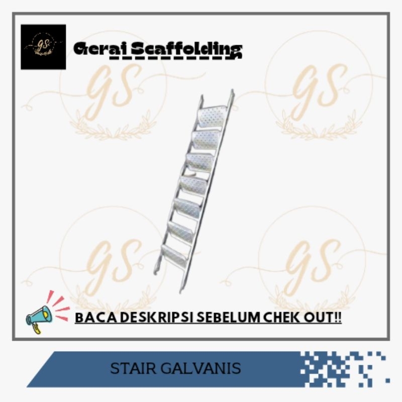 STAIR GALVANIS - Tangga Scaffolding