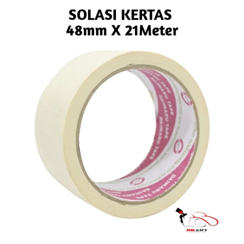 

Masking tape iSolasi kertas DAIMARU 48mm X 21meter