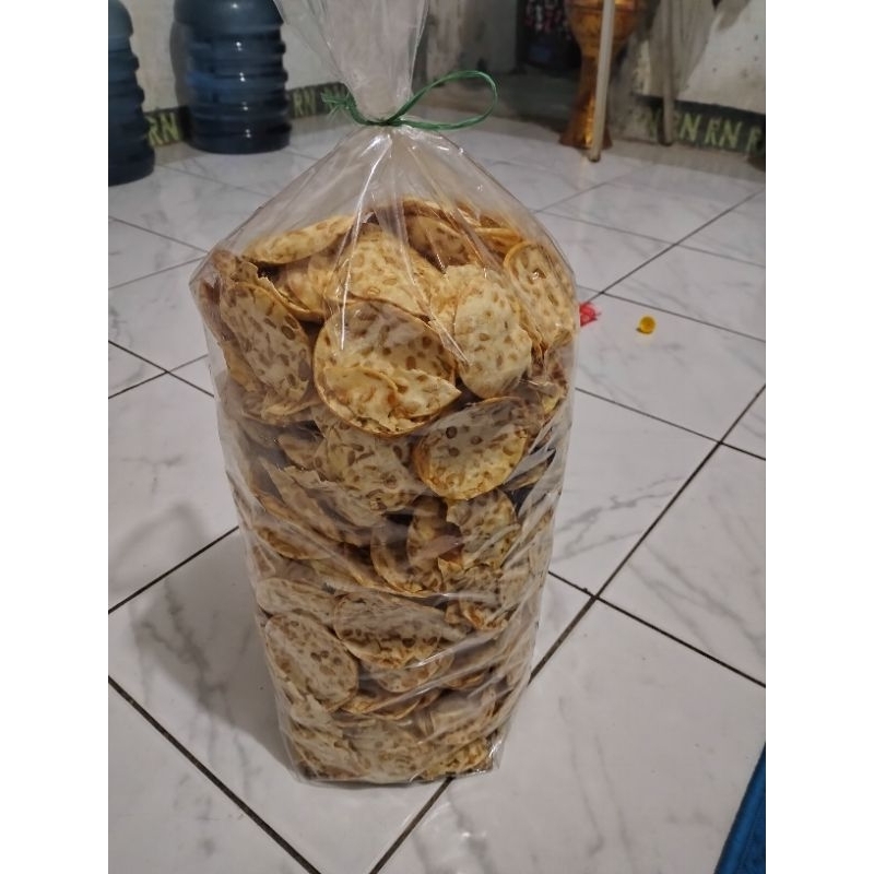 

Sa.Pro - 1000gr kripik tempe sagu - tempe sagu - tempe bulat - kripik tempe bulat
