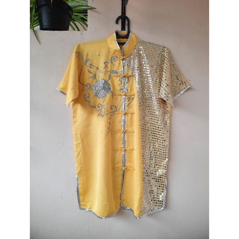 PRELOVED BAJU WUSHU TAOLU - Yellow