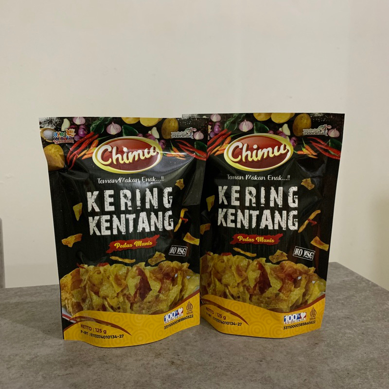 

[READY STOCK] Chimu Kering Kentang Snack Rasa Pedas Manis