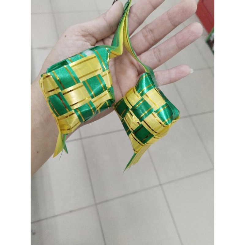 

Ketupat Pita Ketupat Hiasan dekorasi aksesoris hampers Lebaran