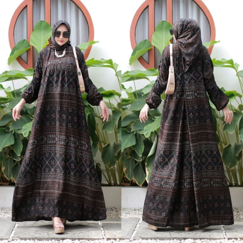 GAMIS SET HIJAB RAYON DIAMOND