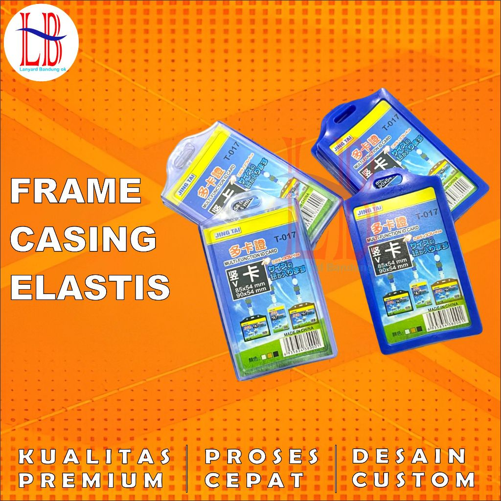 

casing id card bening elastis/freme case id card bening elastis 2 kartu