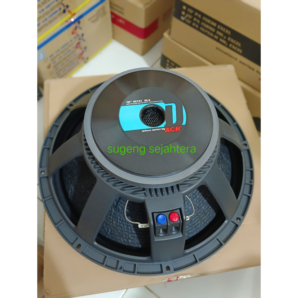 Speaker ACR DELUXE 18" 18737 VOICE COIL 4Inch wat 1000