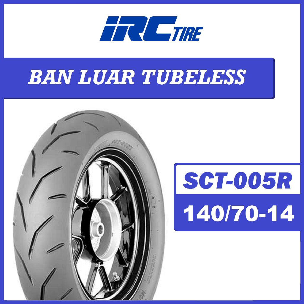 Ban Tubeless 140/70-14 SCT-005R IRC