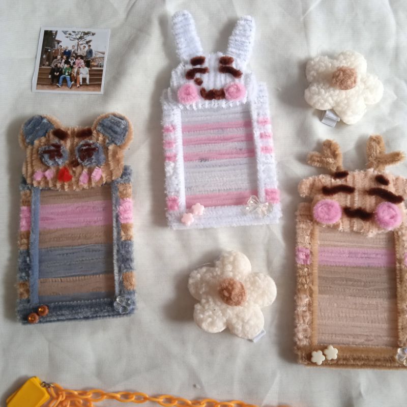 [READY STOCK] SEVENTEEN TOP LOADER DECO // top loader handmade // Top loader deco with pipe cleaner