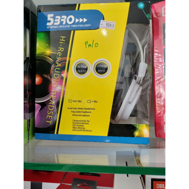 HANDSFREE HK 53 RO PLUS EXTRABASS MICROPHONE HEADPHONE HK 53RO SUPERBASS