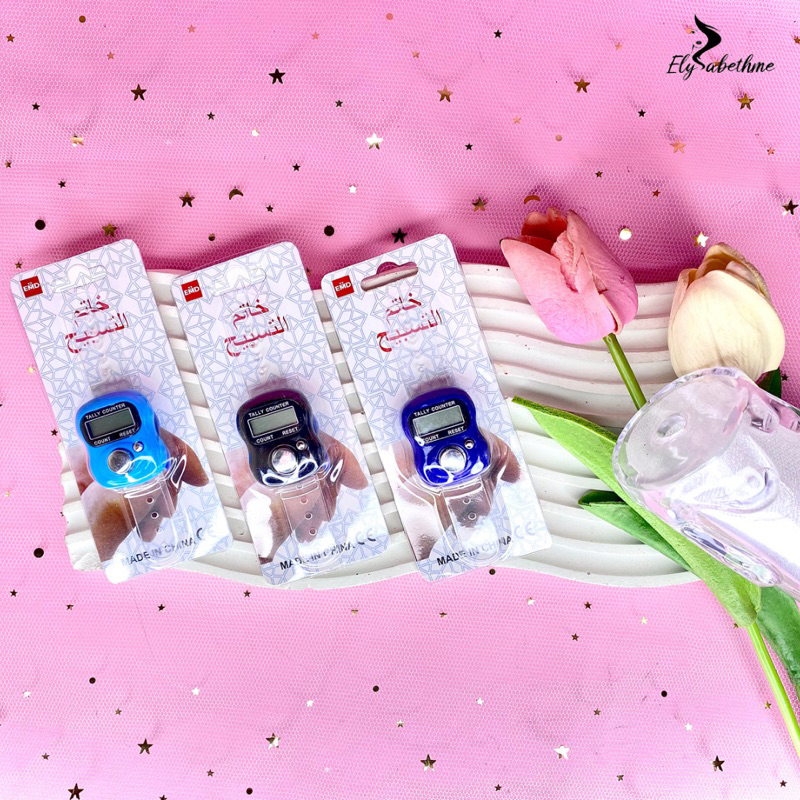 ✿ELYSABETHME✿ - Alat Hitung Digital Tasbih Digital Elektronik Tasbih Digital Mini / Tasbih Elektrik 